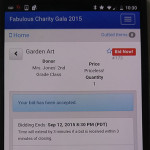 Mobile Bidding with SchoolAuction.net