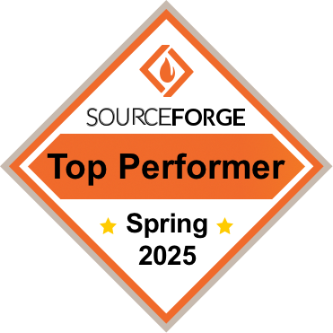 Badge: Sourceforge Top Performer Winter 2024