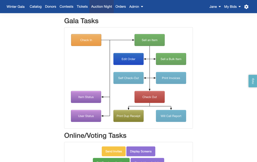 Gala Tasks Screenshot